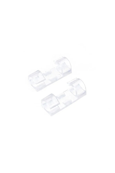 Choice 20 مشبك كابلات صغير شفاف، 20 قطعة، منظم كابلات ذاتي اللصق، حامل أسلاك،...