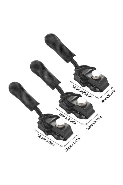 Choice 3pcs 3Pcs Universal Zipper Repair Kit Instant Fix Replacement Zipper T...