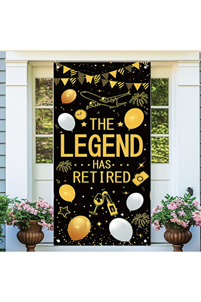 Choice زينة حفلات التقاعد باللون الأسود للرجال والنساء، لافتة "تقاعد سعيد" با...