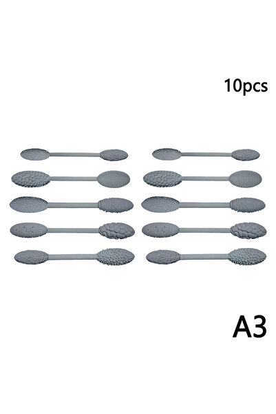 Choice مجموعة أدوات تشكيل نسيج A3 لفن الصلصال، مجموعة بكرات أنماط تشكيل الصلص...