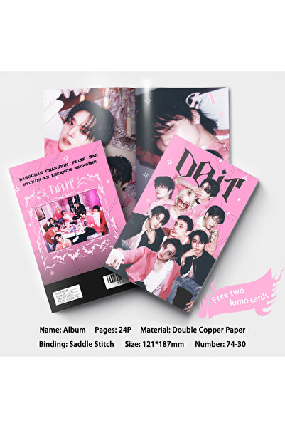 Choice1 STR-7430 New Stray Kids 24Pcs Small Photo Book SKZOO Peripheral Colle...