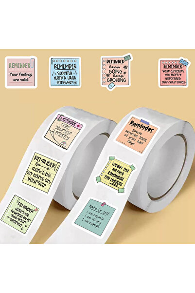 Choice 500PCS 500PCS Reminder Note Roll Roll Stickers Refrigerator for Statio...