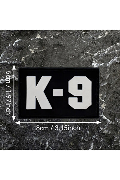 Choice Oir-10 1Pc K9 Pvc Morale Patch Badge Sticker, Perfect for Use as Armba...