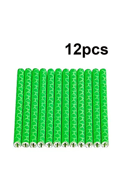 Choice green 12pcs 12/24/48pcs Bicycle Wheel Spoke Reflective Stickers 7.5cm ...