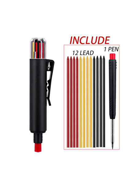 Choice black pen kit 1 3-in-1 Woodworking Pen 1 Set 2.8mm Replacement Pencil ...
