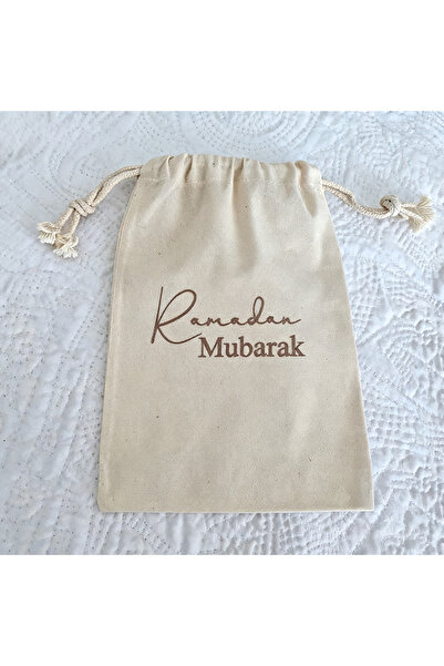 Choice 5 قطع (13×18 سم) A 5 قطع (5×7 بوصة) أكياس هدايا قطنية لعيد الفطر ورمضا...