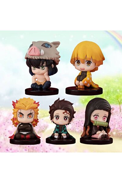 BANDAI A-5p شيطان القاتل الشكل لعبة أنيمي كيميتسو نو يابا نسخة Q يجلس تانجيرو...