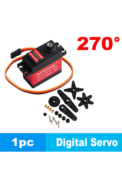 Choice محرك سيرفو رقمي عالي العزم بزاوية 270 درجة وعزم دوران 25 كجم.سم، مزود ...