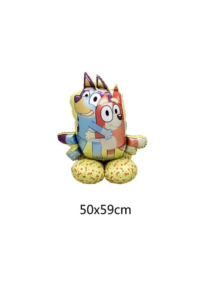 Choice 1pc Balloon-6 Cartoon Bluey Balloon Children's Birthday Party Decorati...