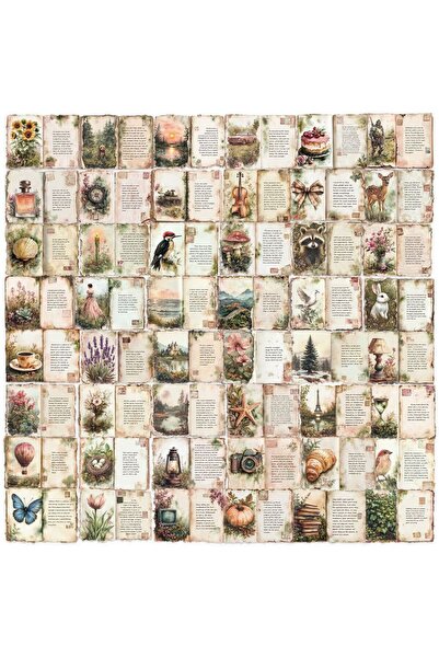 Choice 50 قطعة × 2 أو 50/100 قطعة من ملصقات دفتر اليوميات الشفافة ذات الطابع ...