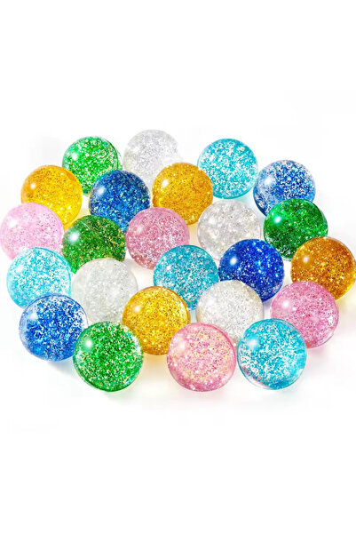 Choice1 ١٠ قطع متنوعة (١٠/٢٠/٣٠ قطعة) من الكرات النطاطة اللامعة، لعبة مثالية ...