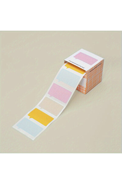 Choice Square Bubble Dialog Cloud Shaped Note Paper - Cute Cartoon Design Pin...