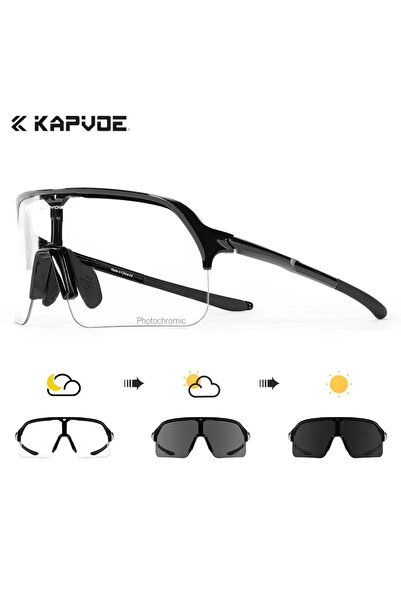KAPVOE Photochromic-1lens K9412A-PH-1L-01 Photochromic Cycling Glasses Outdoo...