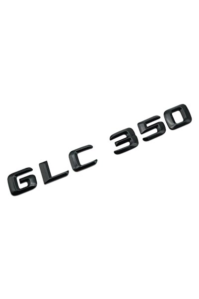 MERCEDES Emblemă neagră pentru portbagajul spate al GLC 350