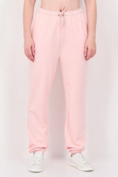 Juicy Couture Women Regular Fit Brand Logo Jogger Pants, Light Peach