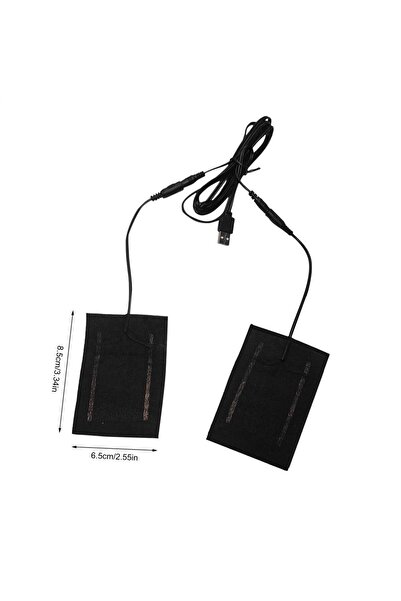 Choice 1 Set USB Electric Heating Pad For Gloves 5V USB Gloves Heated Pad 2 i...