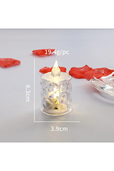 Choice 6pcs m-3.6x6.5cm 6/12/24pcs Beautiful And Elegant 3pcs Battery-Powered...