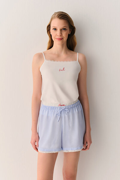 SUWEN Jolly Atlet Şort Pijama Takımı