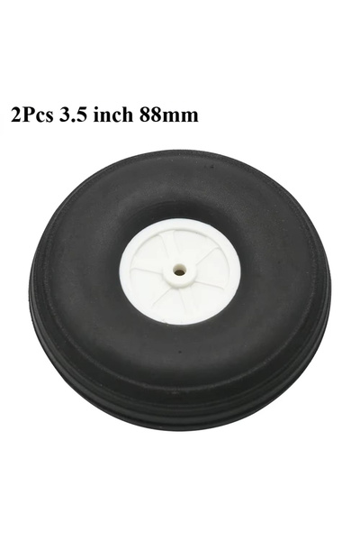 Choice 2Pcs 3.5 inch 88mm New 2Pcs PU Wheel Diameter 2.25/2.5/2.75/3.0/3.5/4/...