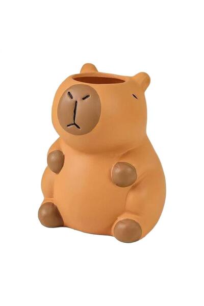 Choice Cute Pen Holder Capybara Decorative Pen Holder Cartoon Brush Organizer...