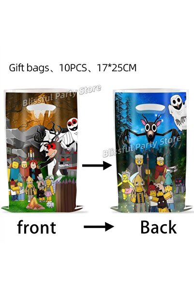 Choice 30pcs Gift bag 99 Nights In The Forest Theme Birthday Party Gift Candy...