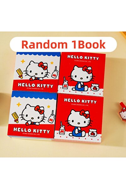 JOY TOP Random 1Book 250Sheets Genuine Sanrio Hello Kitty Posted It Sticky No...