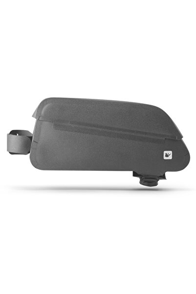 Choice حقيبة دراجة هوائية سوداء مقاومة للماء سعة 2 لتر، تُعلق على الأنبوب الع...