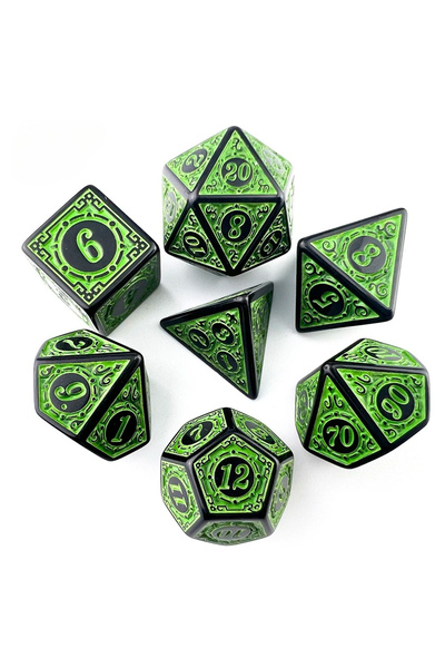 choice2 مجموعة نرد HSWD04، نرد متعدد الأوجه، نرد بلاستيكي عالي الجودة، مجموعة...