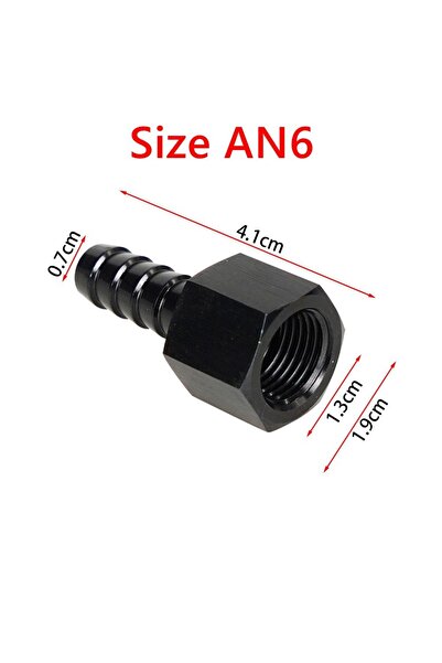 Choice محولات خرطوم خط الوقود CN-AN6 6AN 8AN ذكر ملولب إلى 3/8 بوصة AN6 AN8 م...