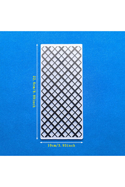 Choice XY-C-226-1 A set of modern diamond structure design, 2D embossed folde...