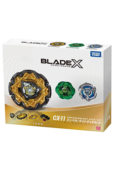 Choice CX-11 CX-11 Emperor Mite Deck Set Original Takara Tomy Bey X CARD GAME