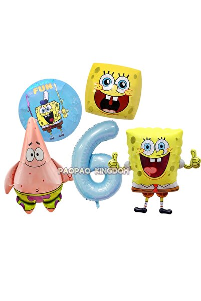 Choice مجموعة بالونات سبونج بوب سكوير بانتس لعيد الميلاد، تتضمن أرقامًا من 1 ...