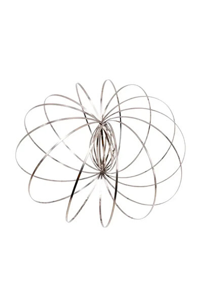 Choice Silver Colorful Kinetic Toroflux Magic Ring - Ideal Flow Toy for Outdo...