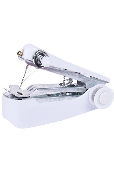 Choice white Home Handheld Sewing Machine Protable Outdoor Travel Clothes