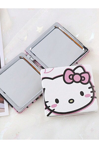 Choice1 style B 1pc Sanrio HelloKitty Folding Mirror Makeup Mirror Portable f...