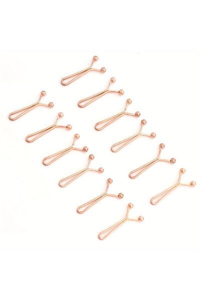 Choice Rose 12pcs Invisible Waist Tightening Metal Clip, Adjustable Button Cl...