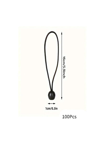 Choice 100Pcs 5/10/50/100Pcs Outdoor Elastic Ball Rope Ball Bungee for Campin...