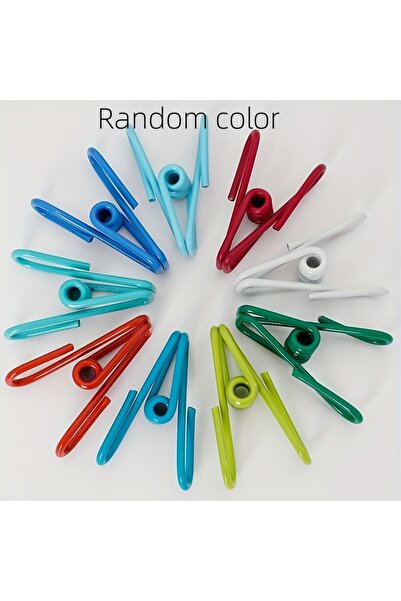 Choice ٥٠ قطعة / كيس، لون عشوائي، مشبك تجفيف ملابس، مشبك تثبيت صور، مشبك تجفي...