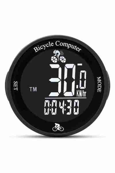 Choice Type 1 Bike Computer LED Backlight Multifunction Round Wireless Cycle ...