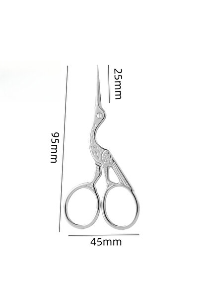 Choice1 Silver-S 9.5x4.5cm Large 11.5x5cm,Small 9.5x4.5cm Durable Vintage Cut...