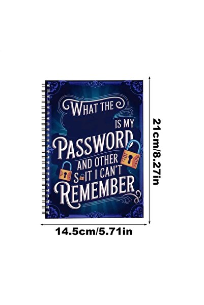 Choice Others Fun Spiral Password Tag Notebook Coil Keeper Book MINI Size Coi...