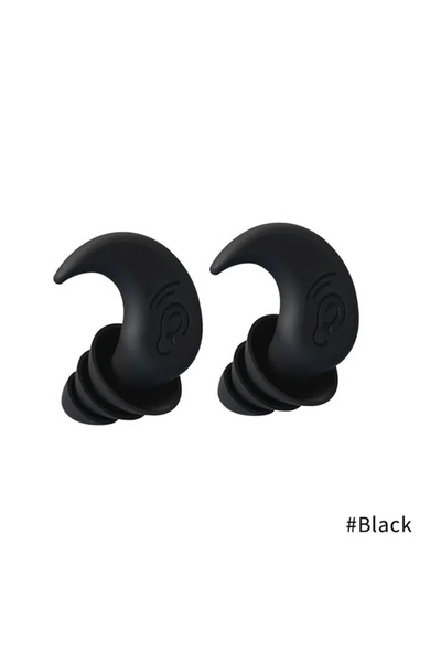 Choice 3 Layers-Black Soundproof Noise Reduction Ear Plugs Sleep Professional...