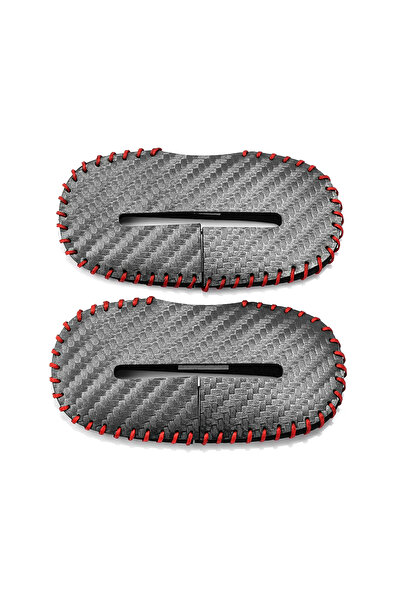 Choice Red 2PCS Universal Car Seat Belt Buckle Cover Protector Anti-collision...