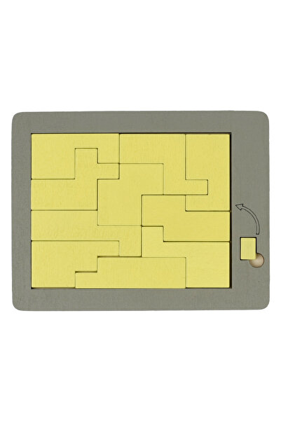 Choice ألغاز هندسية خشبية مستطيلة الشكل، تحدٍّ مستحيل، حرق للدماغ، تخفيف للضغ...