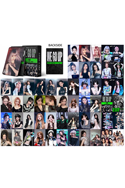 Choice H BM4 ٥٥ قطعة بطاقات لومو لألبوم بيبي مونستر الجديد WE GO UP، بطاقات ص...