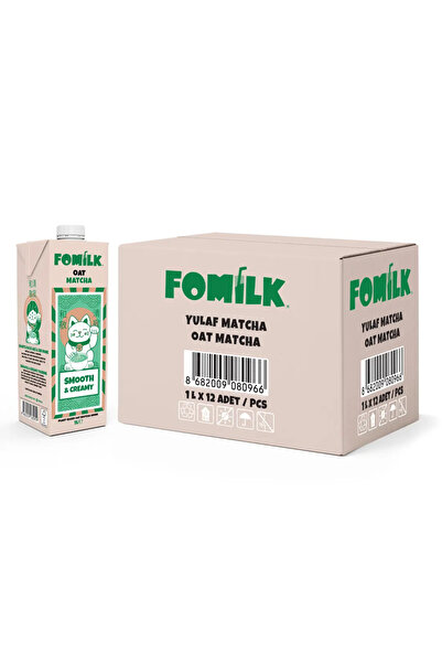Fomilk YULAF MATCHA 1 L X 12 ADET