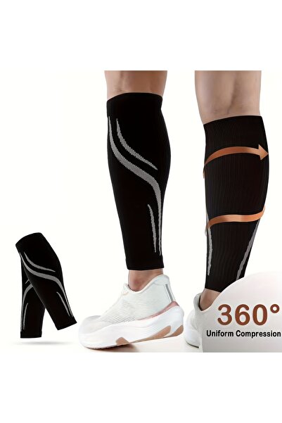Choice S-M black 1Pair Calf Compression Sleeves for Women & Men | Breathable ...