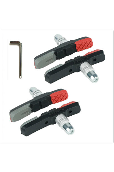 Choice زوجان من وسادات فرامل V للدراجات الجبلية، أحذية فرامل للدراجات، 73 مم ...