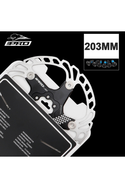 Choice17 أقراص فرامل الدراجات الهوائية BLACK-203MM IIIPRO مقاس 140/160/180/20...