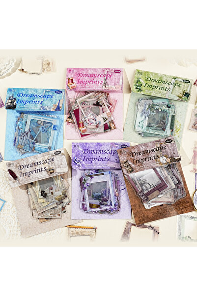 Choice ستة نماذج من إيتوري لايف، 20 قطعة، سلسلة الذكريات العائمة، إطار عتيق ب...